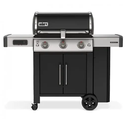 Weber 61015729 Genesis II EX-315 - Barbecue a gas, colore: Nero