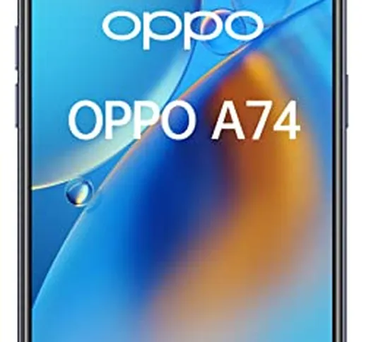 OPPO Smartphone A74 5g Tim Fluid Black 6.5" 6gb/128gb Dual Sim