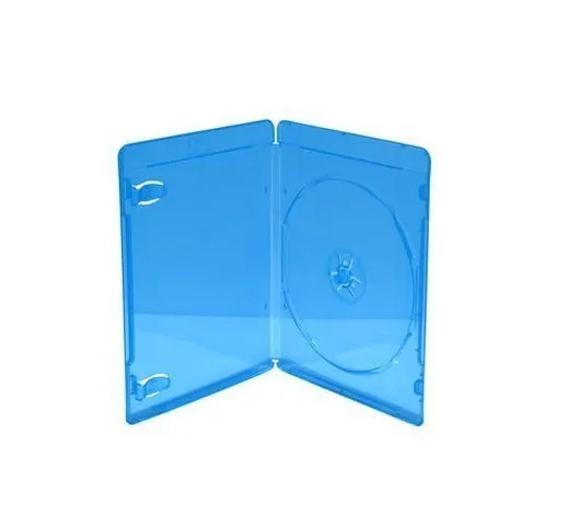 MediaRange BOX39-50 Blu-ray case 1dischi Blu, Trasparente custodia CD/DVD, 1 Confezione da...