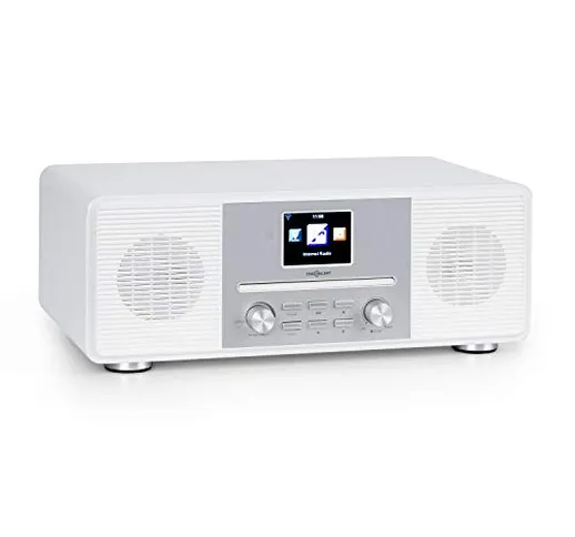 oneConcept Streamo CD - Internet Radio, Web Radio, Ricezione Radio via WiFi, DAB/DAB+ e FM...