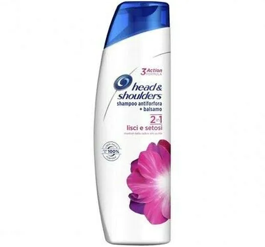 Set 6 HEAD & SHOULDERS 2In1 Lisci Shampoo 250 Cura E Trattamento Dei Capelli