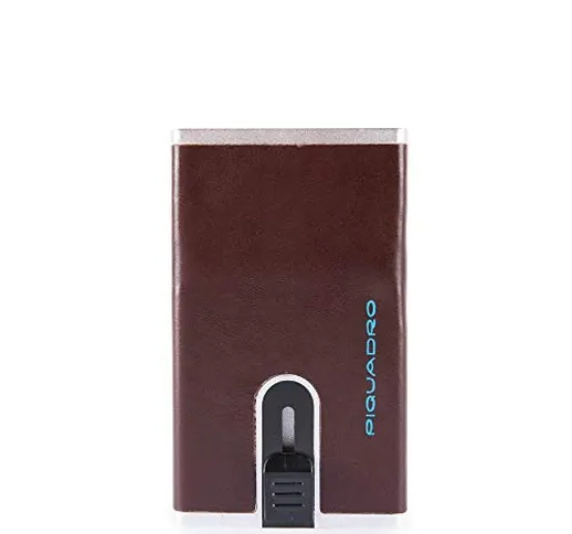 Piquadro Blue Square Porta carte di credito con SLIDING SYSTEM e protezione RFID - PP4825B...
