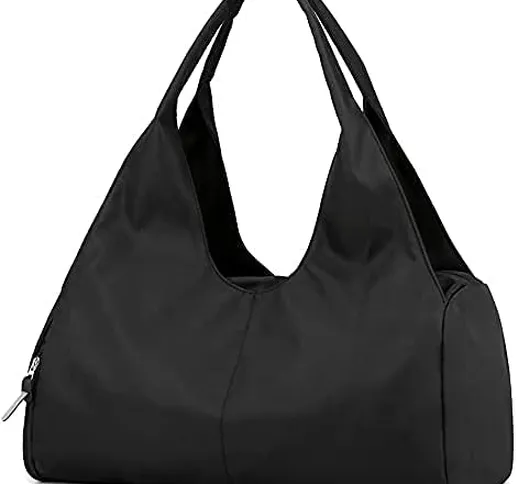 Borsa sportiva Borsa da viaggio con scomparto per scarpe e scomparto bagnato Borsa fitness...