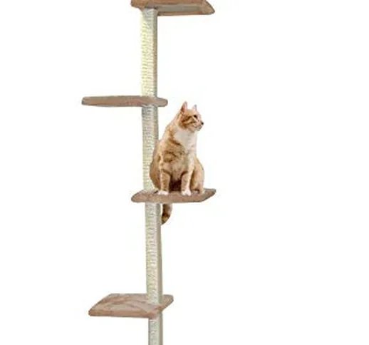 Cat Dream, tiragraffi per gatti, con tronco, antigraffio, resistente, a torre, altezza a s...
