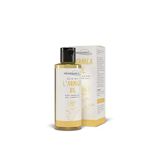 Saf.Nutraceutica - L' Arnica Oil - 100ml - Olio Bio all' Arnica con un'alta concentrazione...