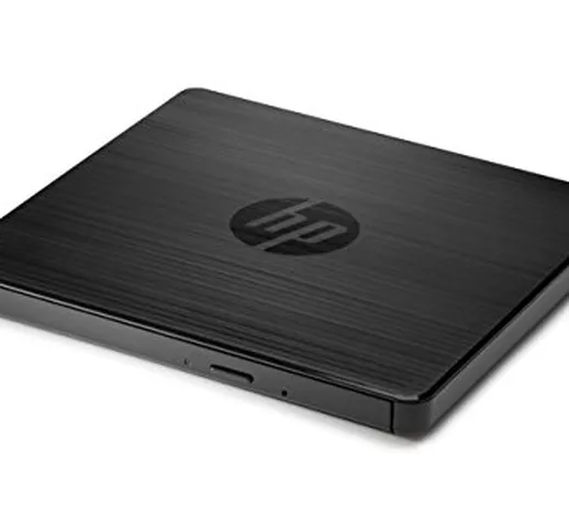HP - PC Unità Esterna DVDRW, Riproduzione e Masterizzatore, Velocità 24X CD e 8X DVD, Comp...
