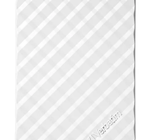 Verbatim 947968 Hard-Disk Esterno USB 3.0 da 1 TB, Bianco