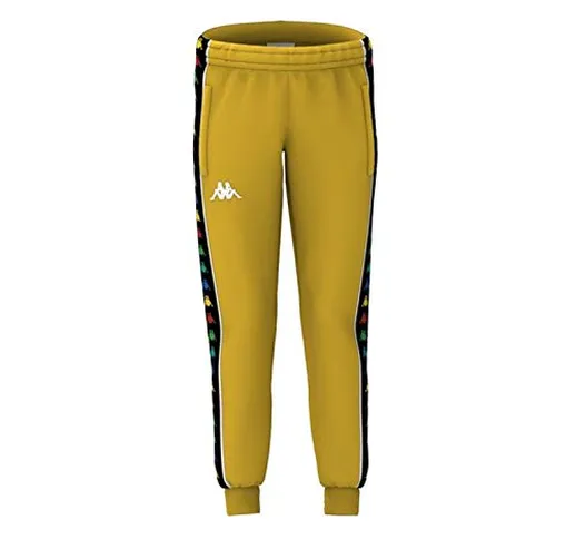 Kappa Pantalone Junior Giallo Bianco 39114CW1 Giallo 14 Anni