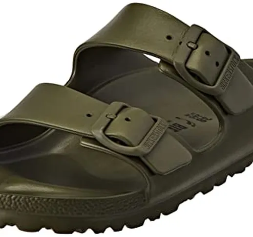 Birkenstock Arizona, Sandali Donna, Cachi, 38 EU