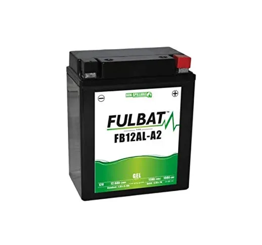 Fulbat - Batteria moto Gel YB12AL-A / YB12AL-A2 / FB12AL-A2 12V 12Ah