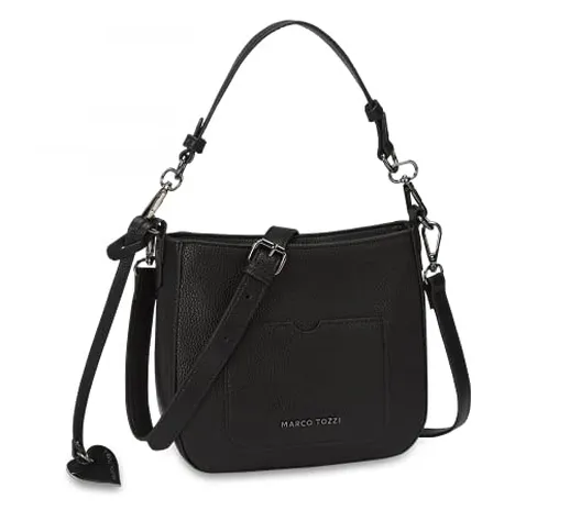 MARCO TOZZI Borsa 2-2-61029-27, 2-2-61029-27-Borsa a Mano Donna, Nero, Taglia Unica