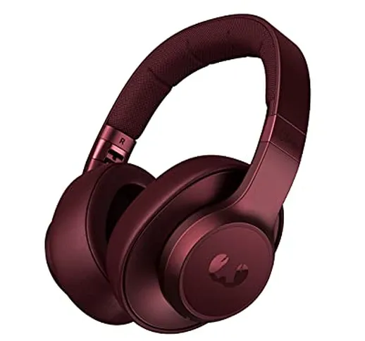 Fresh ’n Rebel Clam ANC Headphones over-ear Red Ruby, Cuffie Sovraurali Bluetooth senza fi...