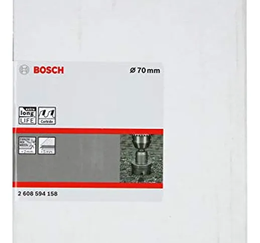 Bosch Professional Precision for Sheet Metal Sega a tazza in metallo duro, Accessorio per...
