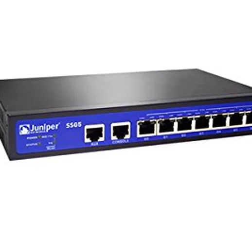 Juniper SSG5 90Mbit/s hardware firewall - hardware firewalls (90 Mbit/s, 100 Mbit/s, 40 Mb...