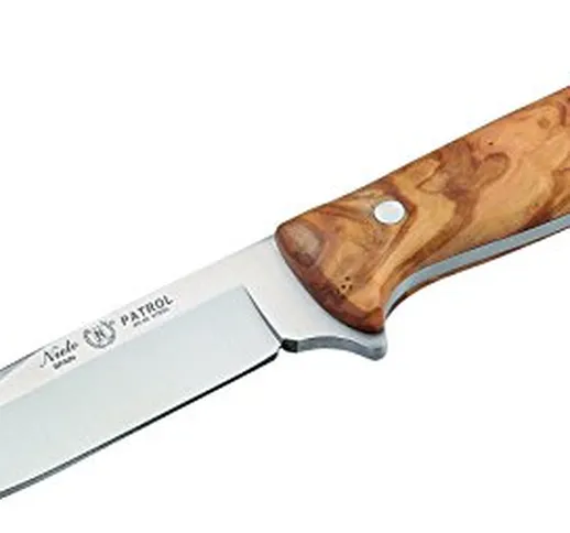 Nieto Coltello Coltello Patrol Full Tang Manico in Legno di ulivo Shell Lunghezza Totale:...