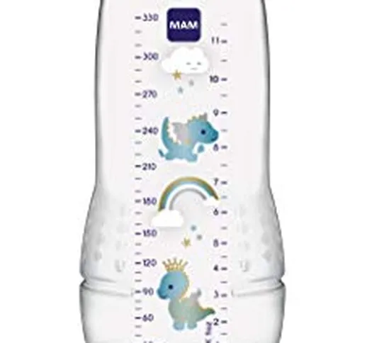 MAM Easy Active Biberon, 330 ml, Blu