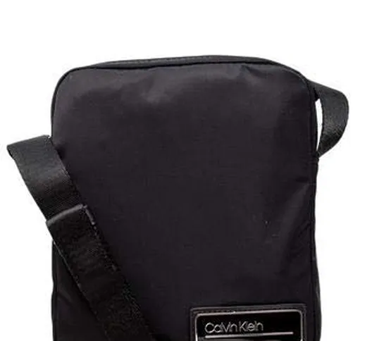 Calvin Klein Primary Mini Reporter - Borse a spalla Uomo, Nero (Black), 1x1x1 cm (W x H L)