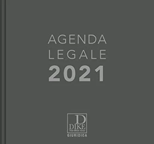 Agenda legale d'udienza 2021. Ediz. tortora