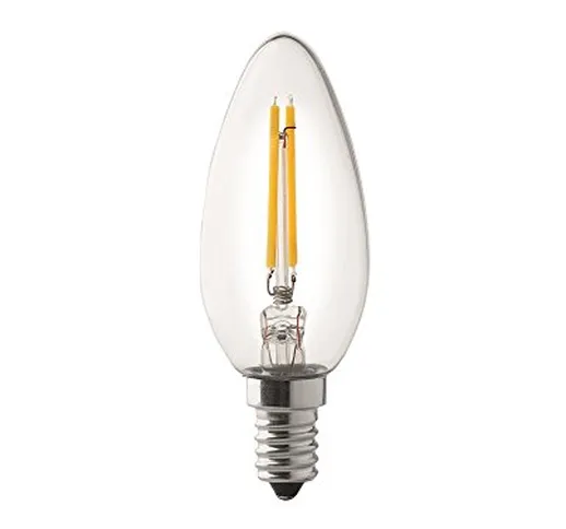 Wiva Lampara LED cavo – Candela chiara E14 2 W 3000 K