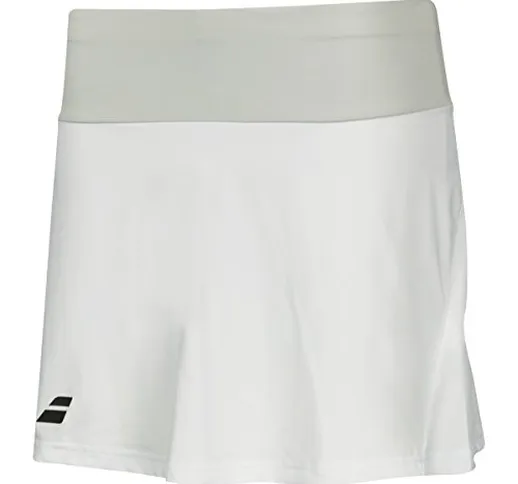 Babolat - Gonna Lunga da Donna, Colore: Bianco, Grigio Chiaro, L