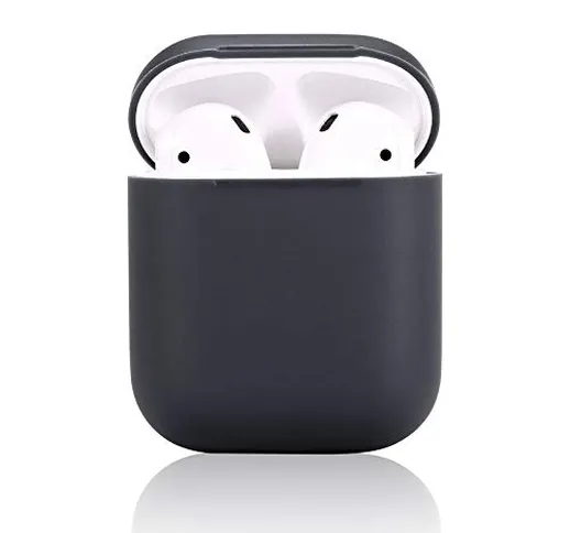 Teyomi Custodia per AirPods, Custodia Protettiva in Silicone Cinturino Sportivo per Custod...