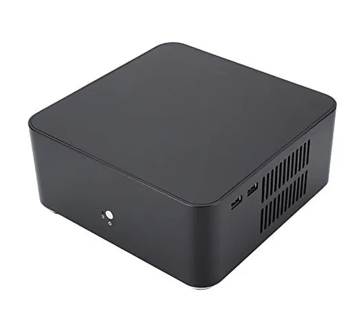 ASHATA Custodia per Computer Mini PC L80, Custodia per Computer Mini ITX,Custodia HTPC in...