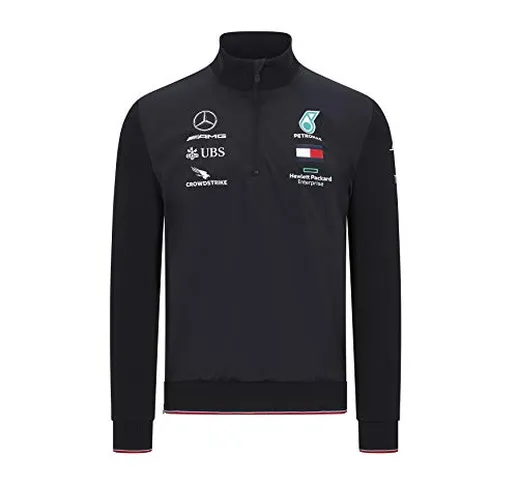 Official Formula One - Mercedes-AMG Petronas Motorsport 2020 - Felpa team mezza zip - Size...