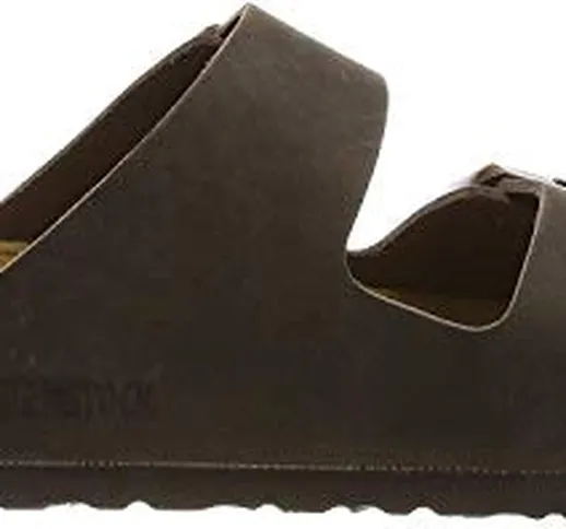 Birkenstock Arizona - Sandali unisex - adulto, Marrone (Habana), 38 (Stretta)