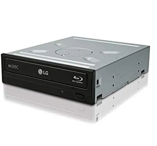 LG Blu-ray Disc Rewriter Internal Black optical disc drive - Optical Disc Drives (Black, H...