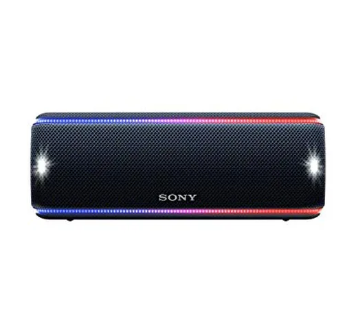 Sony SRS-XB31 Altoparlante Wireless Portatile, Extra Bass, Bluetooth, NFC, Resistente all'...