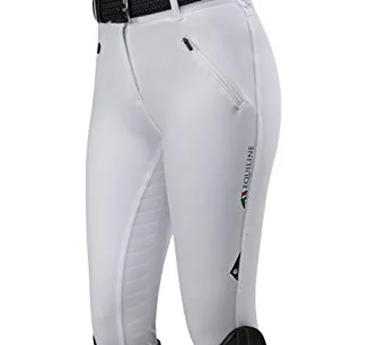 Equiline - Pantaloni da equitazione da donna, modello Correttet TeamCol.20, abbigliamento...