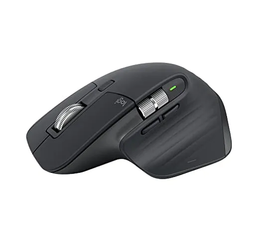 Logitech MX Master 3S - Mouse Wireless ad Alte Prestazioni, Scorrimento Ultraveloce, Ergo,...