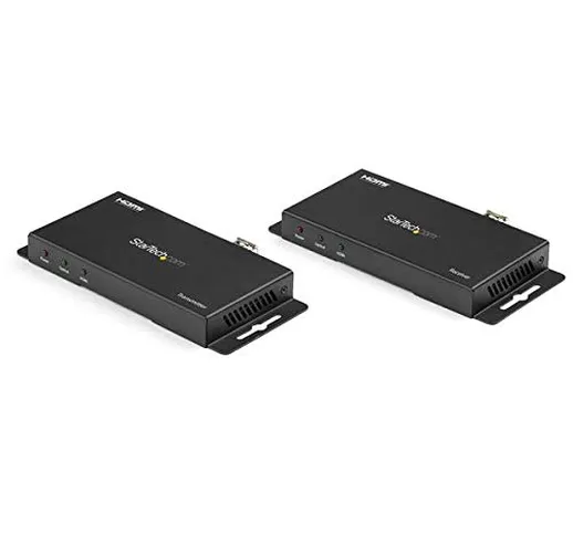 StarTech.com Extender HDMI su fibra ottica - Video trasmettitore e ricevitore 4K 60Hz - Fi...