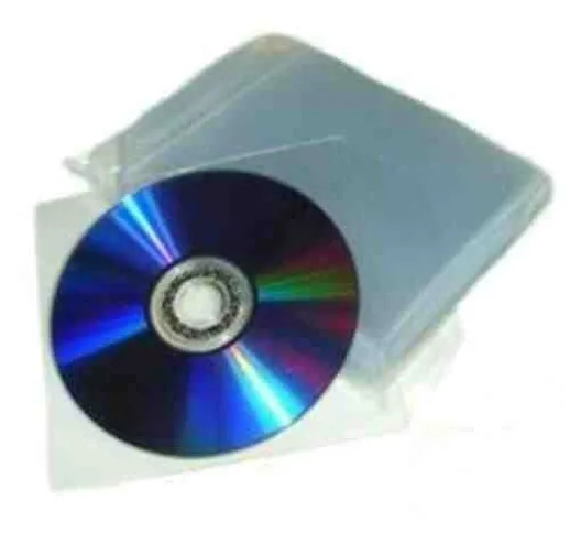 eXpress Net, 100 custodie in plastica per CD/DVD, alta qualità