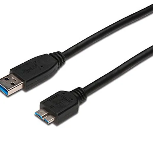 Digitus DK112344 Cavo USB 3.0 Connettori USB a - Micro USB B, 0.25 mt