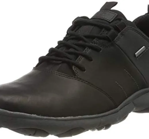 Geox U Nebula 4 X 4 B ABX A, Scarpe da Ginnastica Basse Uomo, Nero (Black C9999), 45 EU