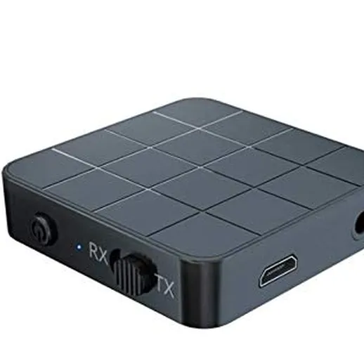 MINI Trasmettitore e Ricevitore Bluetooth 5.0, Adattatore Audio Ottico digitale 2 in 1 RCA...