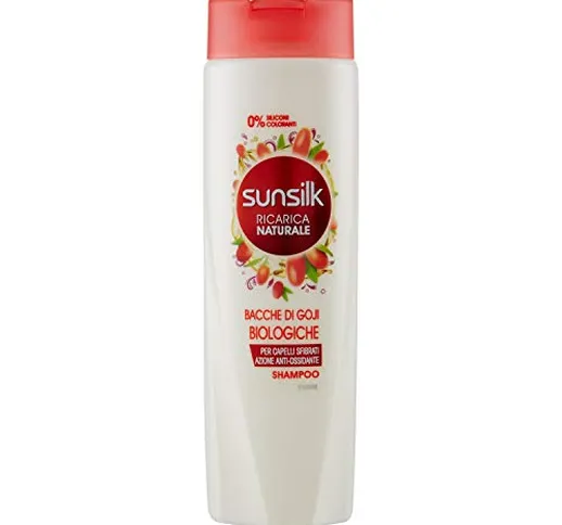 Sunsilk RICARICA NATURALE Bacche di Goji Biologiche, Shampoo, 250 ml
