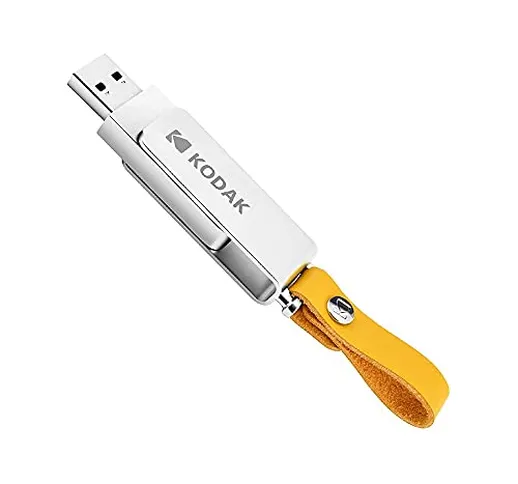 KODAK K133 - Chiavetta USB 3.0, 128 GB, Memoria Flash USB Pen Drive in Metallo, Portatile...