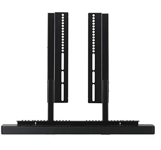 SoundXtra Supporto TV per Bose SoundTouch 300, Bose Soundbar 500 e Bose Soundbar 700, Nero