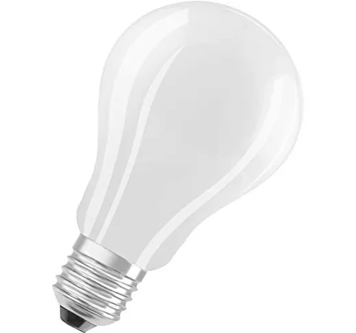 OSRAM Goccia Lampadina LED, 15 W Equivalenti 150 W, Attacco E27, Luce Naturale 4000K, Conf...