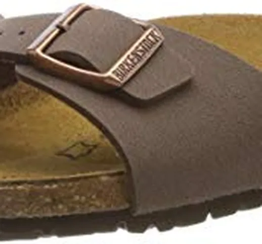 Birkenstock, Madrid BS 0040793, Sandali, Donna, Marrone (Nubuck Mocca), 40 EU