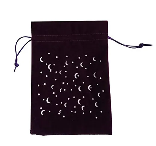 llio Star Moon Velvet Bag Saldi del Black Friday 2020 Oracle Cards Borsa Witch Divination...