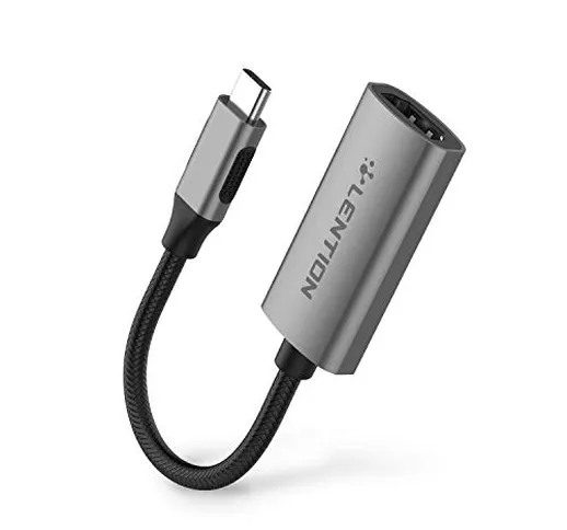 LENTION Adattatore AV da USB-C a Digitale con output HDMI 4K/60Hz per Ipad pro 2018,MacBoo...