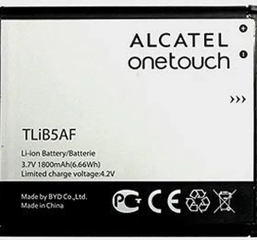 Batteria OEM 1800mAh Alcatel TLiB5AF CAB32E0002C1 per Alcatel One Touch 997, PopC5, X Pop,...
