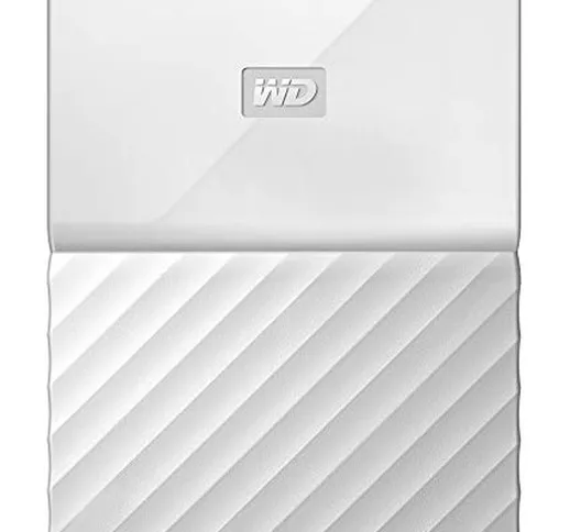 Western Digital My Passport Hard Disk Esterno Portatile, USB 3.0, Software di Backup Autom...