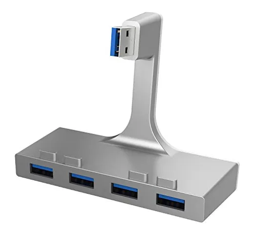 Sabrent Hub 4 porte USB 3.0, sottile, per iMac Unibody (HB-IMCU)