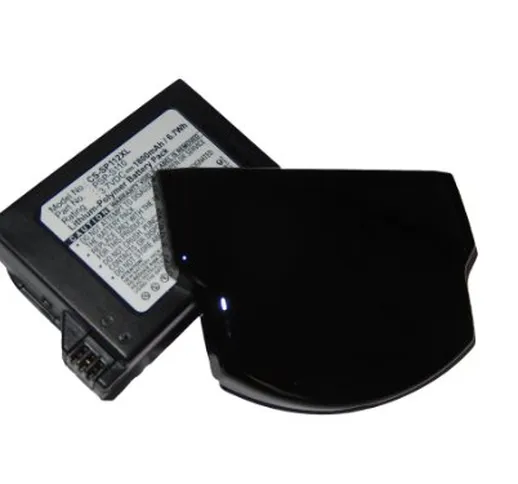 Batteria VHBW 1800mAh (3.7 V) per Sony Playstation Portable PSP Lite, PSP 2th, PSP-2000, P...