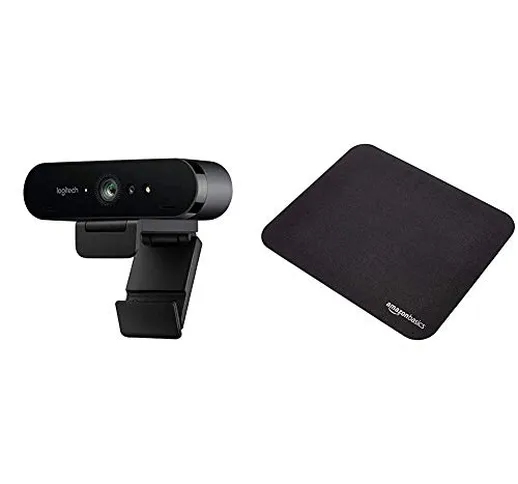 Logitech Brio Stream Webcam per Streaming Ultra HD 4K Veloce a 1080p/60fps, Campo Visivo R...