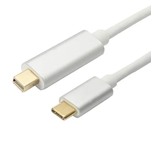 YIWENTEC Adattatore cavo da USB C a mini Displayport USB 3.1 Tipo c a Mini DisplayPort/Min...